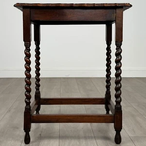 Antique 20th Century Good Quality Side Table In Oak ( REF AF-3869 ) - Picture 1 of 9
