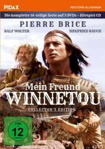 Karl May MEIN FREUND WINNETOU Siegfried Rauch PIERRE BRICE Ralf Wolter 3 DVD BOX - Bild 1 von 2