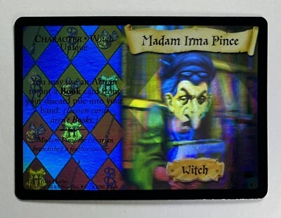 Harry Potter TCG Madam Irma Pince Holo Foil Diagon Alley 21/80 LP - Image 1 of 2
