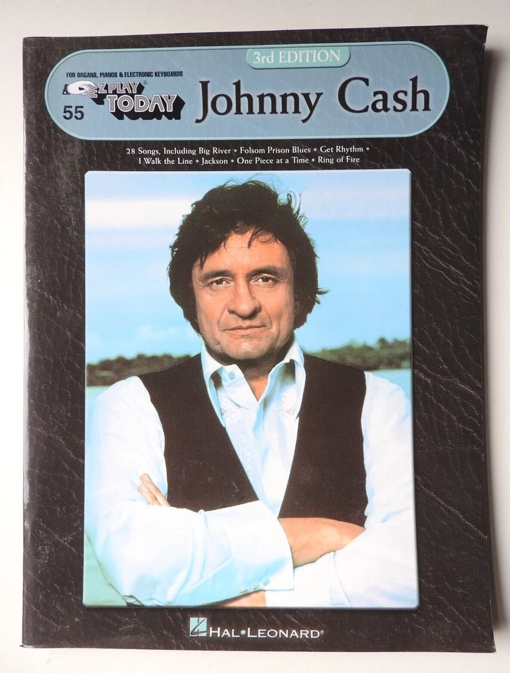 Johnny Cash - EZ Play Today 55 for Organs Pianos & electronic keyboards 3rd Edit - Image 1 of 4