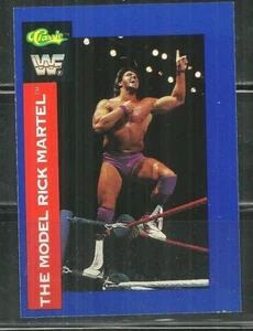 1991 CLASSIC WWF WRESTLINGTHE MODEL RICK MARTEL #8 - Picture 1 of 2