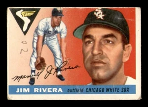 1955 Topps Set Break # 58 Jim Rivera LOW GRADE *OBGcards* - Picture 1 of 2