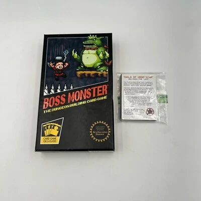 Jogo de cartas Boss Monster + ferramentas de expansão do tipo herói colecionável completo - Imagem 1 de 4