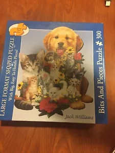 Katzen und Hunde Beste Freunde großes 300-teiliges Puzzle Jack Williams - Bild 1 von 1