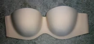 FELINA HINT OF SKIN CONTOUR STRAPLESS UW DEMI BRA #6202 COLOR: BARE SZ 36B NWOT - Picture 1 of 1