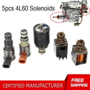 Set of 5 4L60E 4L65E Transmission Shift Solenoid Kit TCC EPC For Buick GM 93-up - Foto 1 di 12