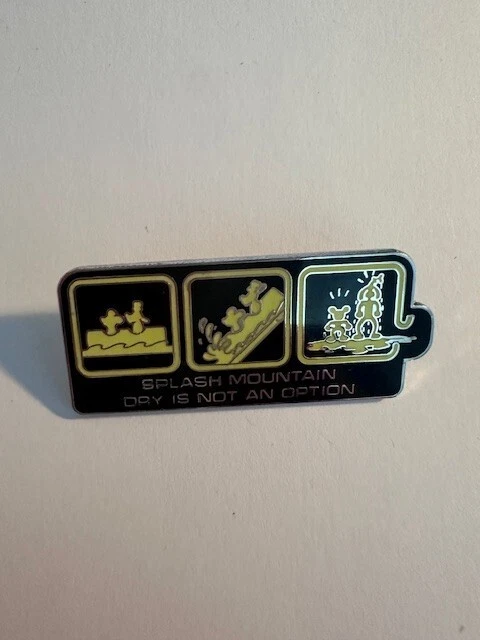 Disney WDW - Splash Mountain, Dry is Not an Option Pin, 2005 Mickey & Goofy (D2) - Image 1 of 2