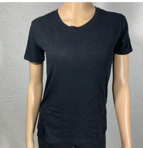 Aritzia Wilfred Free Black Oversized Boxy T-Shirt Damen Gr. XXS Classic Basic - Bild 1 von 5