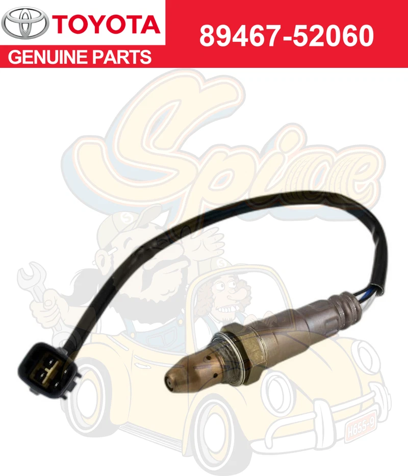 Sensor Prius Corolla 2010-2017 genuino Toyota, relación combustible aire 89467-52060 Foto 1 de 1