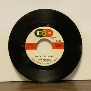 Frank And Jack And The Monulanes, The Day Will Come / Count On Me 7” 45RPM Vinyl - Picture 1 of 3