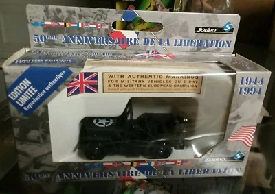 Solido 50th Anniversary of the Liberation of France 4494/51 Jeep US Military - Image 1 of 4