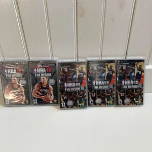 Sony PSP Game Lot NBA 9 The Inside AND NBA 10 The Inside New Sealed Games 5 In L - Picture 1 of 6