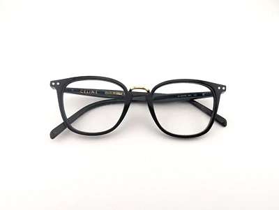 Gafas Celine, solo monturas, CL41419 807 negras, 47-19-140, plástico, Italia Foto 1 de 4