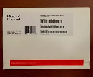 Windows Server 2016 estándar 64 bits inglés OEI DVD 16 núcleos P73-07113 - Imagen 1 de 1