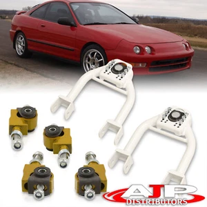 Front Upper Suspension Camber Control Arm Kit WH/GD For 1994-2001 Acura Integra - Picture 1 of 8