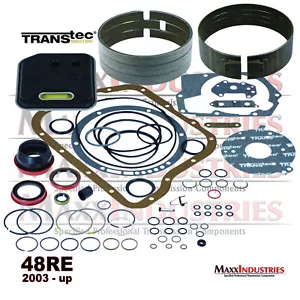 fits Dodge Ram 5.9L Diesel V10 Transmission 48RE Rebuild Kit Transtec 2003-2008 - Picture 1 of 7