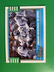 Topps Gagliano Orchestrates TL #518 VAR 1990 sin marcas de hash - Imagen 1 de 2