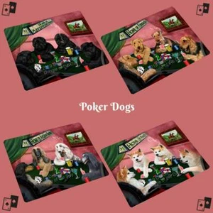 Home of Dogs Cats Playing Poker Refrigerator Magnet Home D?cor Gifts - Picture 1 of 83
