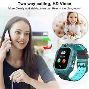 Kids Smart Watch Sim Card Call Tracker GPS Waterproof Watch For Boys Girls US - Picture 1 of 8