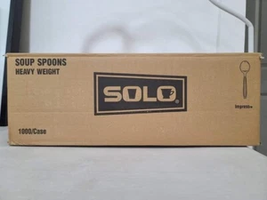 Solo schwere Suppenlöffel - 1000 Stück Etui - nicht einzeln verpackt! - Bild 1 von 4
