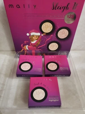 MALLY - TRÍO ILUMINADOR AERÓGRAFO SIN ESFUERZO - 3 X 0,05 OZ, NUEVO EN CAJA  Foto 1 de 3