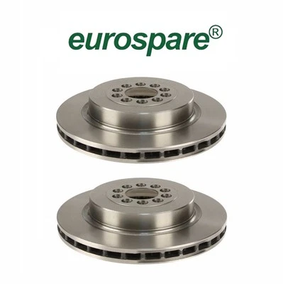For Jaguar S-Type Super V8 XJR Set of 2 Front Brake Disc Rotors C2C 8355 - Image 1 of 2
