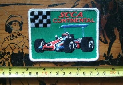 PARCHE DE CARRERAS CAMPEONATO CONTINENTAL SCCA ALFA PORSCHE FERRARI BMW MASREATI GT Foto 1 de 4