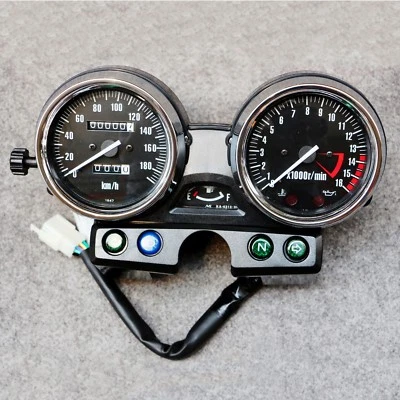 Gauges Speedometer Tachometer Instrument Fit For Kawasaki ZRX400 ZRX750 ZRX1100 - Image 1 of 4