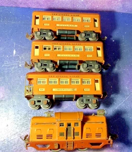 Lionel #250 Loco & # (2) 603,#604.Observation Car - Picture 1 of 9