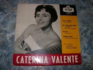 CATERINA VALENTE - CATERINA VALENTE EP - Picture 1 of 1