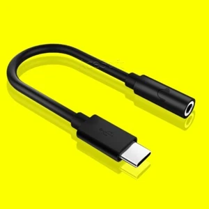 High Speed Type-C to 3.5mm DAC Audio Jack Adapter f Xiaomi Black Shark Helo New - Picture 1 of 1