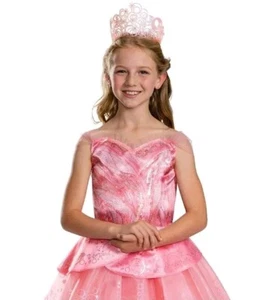 Wicked (2024) Musical Movie Size S Kids New Deluxe Glinda Costume NBCUniversal  - Picture 1 of 11