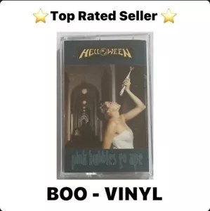 Helloween - Pink Bubbles Go Ape Cassette Tape Heavy Metal Ex / Mint Condition - Picture 1 of 7