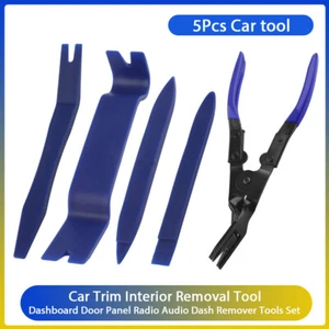 Auto Demontage Werkzeug Clipheber Zange Türverkleidung Befestigung Clip 5pcs Kit - Bild 1 von 11