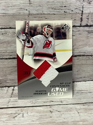 2003-04 SP Game Used Jerseys #113 Martin Brodeur - Image 1 of 2