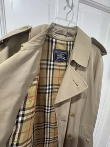 Gabardina Burberry vintage - Imagen 1 de 12