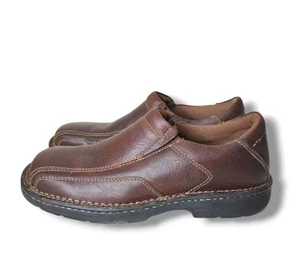 GBX McCartney Leather Loafers 9D Y2K Casual Preppy Style - Picture 1 of 9