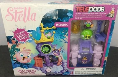 Novo Jogo Selado Angry Birds Go Play Stella Telepods Piggy Palace Playset A8884AB - Imagem 1 de 4