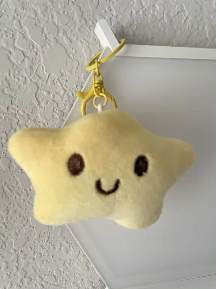 Llavero de felpa Kawaii lindo mini bolso encanto llaves suaves-STAR Foto 1 de 1