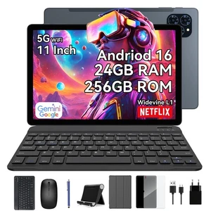 TABWEE T90 WiFi Tablet 11 Zoll Andriod 16 24GB+128GB 8000mAh Gemini AI GPS - Bild 1 von 9