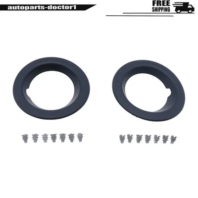 LH+RH Side Fog Lamp Bezel Fits 2006-2009 Land Rover Range Rover Sport 4.2L 4.4L - Image 1 of 4