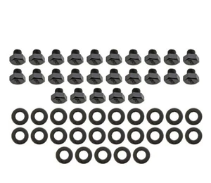 Method Race Wheels LIP BOLT MATTE BLACK STREET KIT BT-BOLT BLACK KIT - Picture 1 of 2