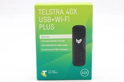 TELSTRA Huawei 4GX USB MODEM WiFi Dongle 4G E8372 E8372H-608 Locked AUS STOCK - Image 1 of 4