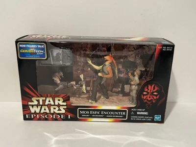Juego de figuras de acción Star Wars Phantom Menace Mos Espa Encounter 3,75" Foto 1 de 4