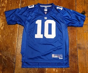Eli Manning New York Giants Reebok Jersey - Youth Large Good Condition - Picture 1 of 2
