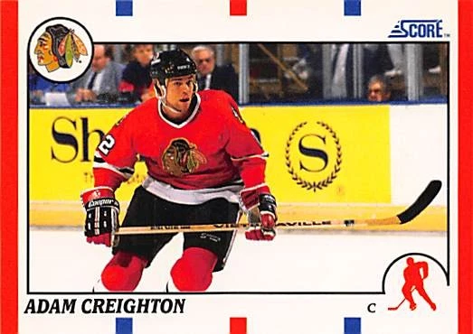 1990-91 Score American #82 Adam Creighton - Image 1 of 2