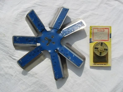 1960's-1970's ford mercury vintage radiator 18" cooling flex fan  2" spacer Foto 1 de 4