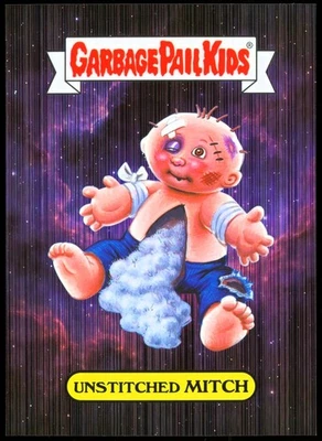 Get-A-Grip Garbage Pail Kids Giant Art Print 5x7 LOST IN SPACE Unstitched Mitch - Image 1 of 2