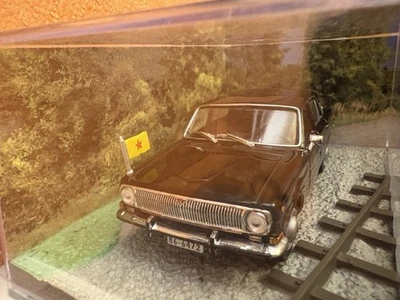 De Agostini Volga M-24 James Bond 007 Modellauto 1:43 Schwarz NEU/NEW OVP - Bild 1 von 4
