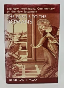 The Epistle to the Romans by Douglas Moo 1996 Hardcover w/ Dust Jacket Bible Com - Picture 1 of 15